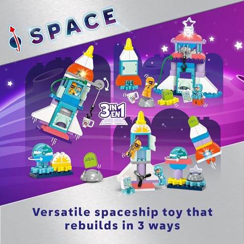 Space Shuttle Adventure Building Set 3 in 1 Toy k9