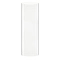 CYS EXCEL D-2.5" H-14 Glass Open Ended Hurricane Candleholder Bottomless Cylinder Sleeve Clear Chimney Shade Tube Cover, 1 Piece
