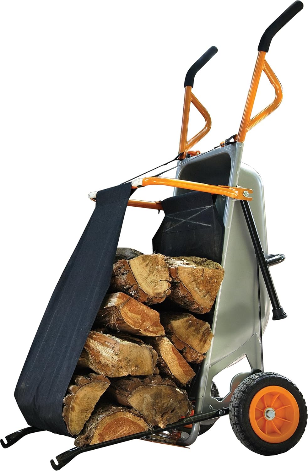 Yard Cart with Firewood Carrier 8-in-1 a7