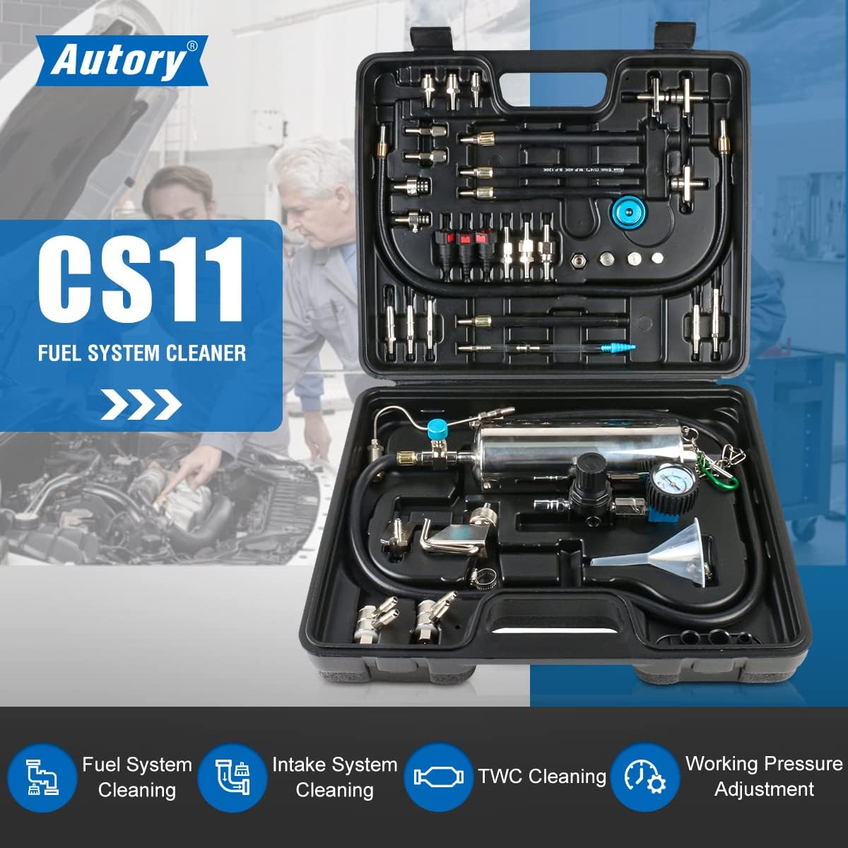 Fuel Injection System Cleaning Tool for Gasoline Car k7p