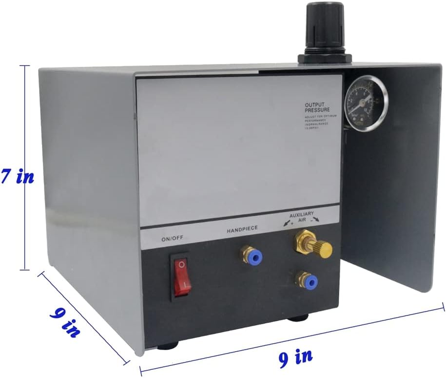 Jewelry Pneumatic Engraving Machine 1400 RPM Adjustable Speed a7