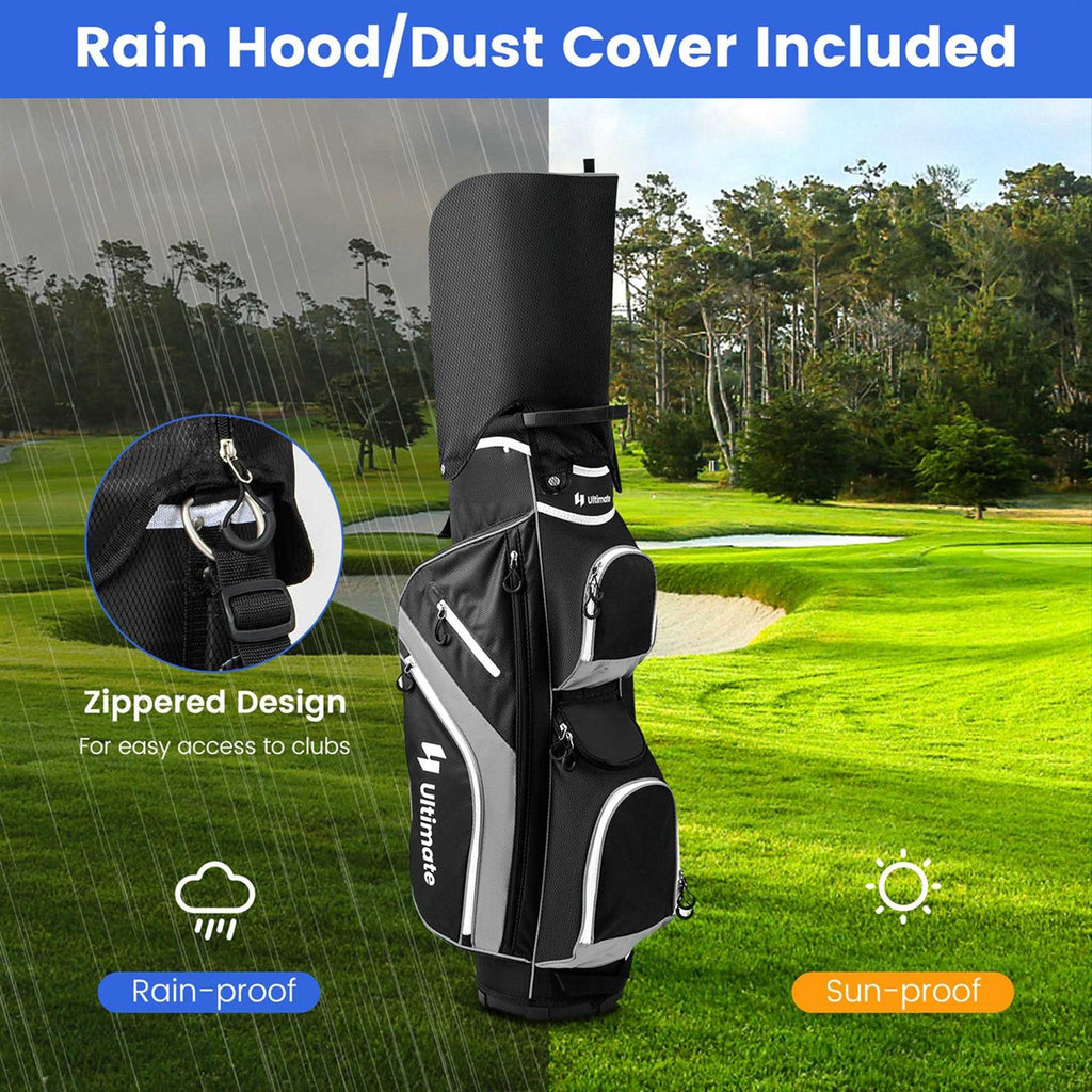 Golf Cart Bag with 14-Way Top Dividers k7m