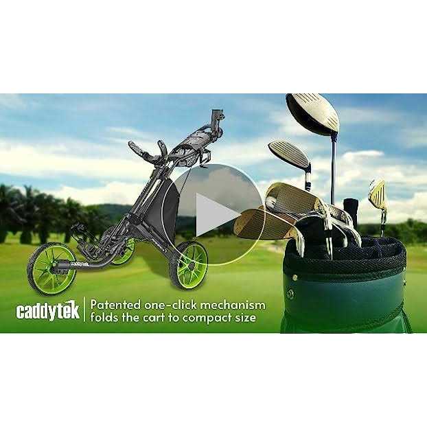 Golf Push Cart 3 Wheel Lightweight a7