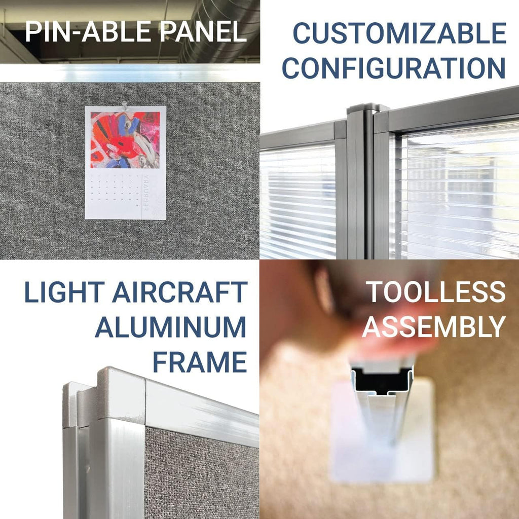 Office Electric Cubicle Divider Privacy Panels q7k