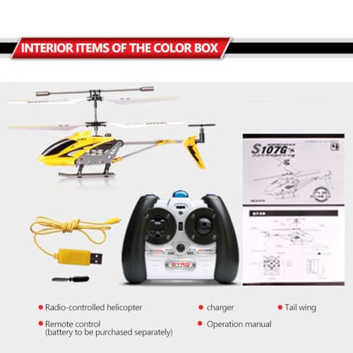 RC Helicopter 2.4G 3CH Dual-Propeller A7k