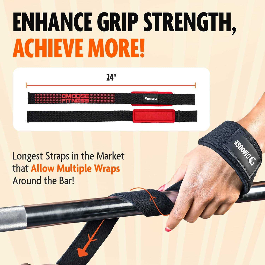 Lifting Straps 24 inch for Weightlifting a7