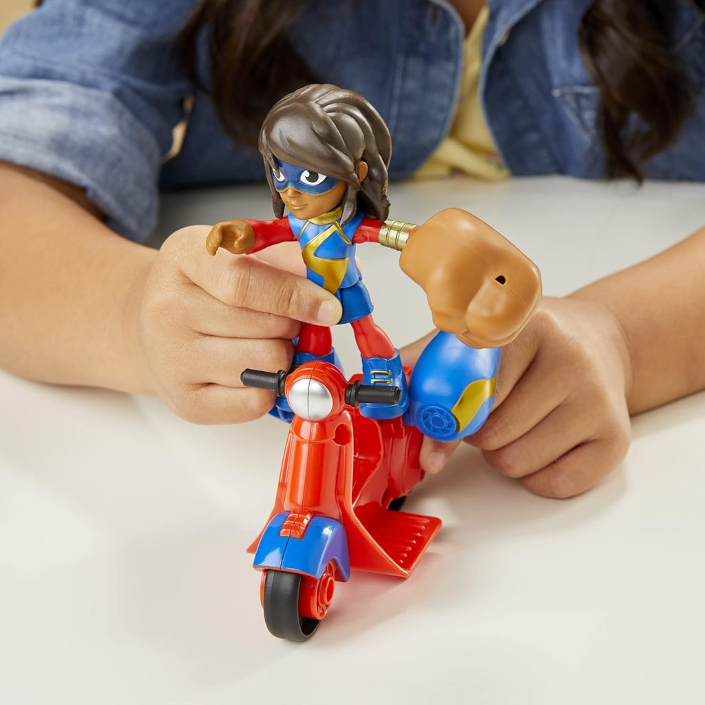 Marvel Action Figure and Bike Vehicle Toy for Kids 3+ k7q