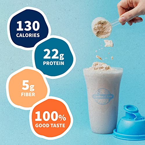 Vanilla Plant Protein Powder 22g Probiotics Digestive Enzymes k7