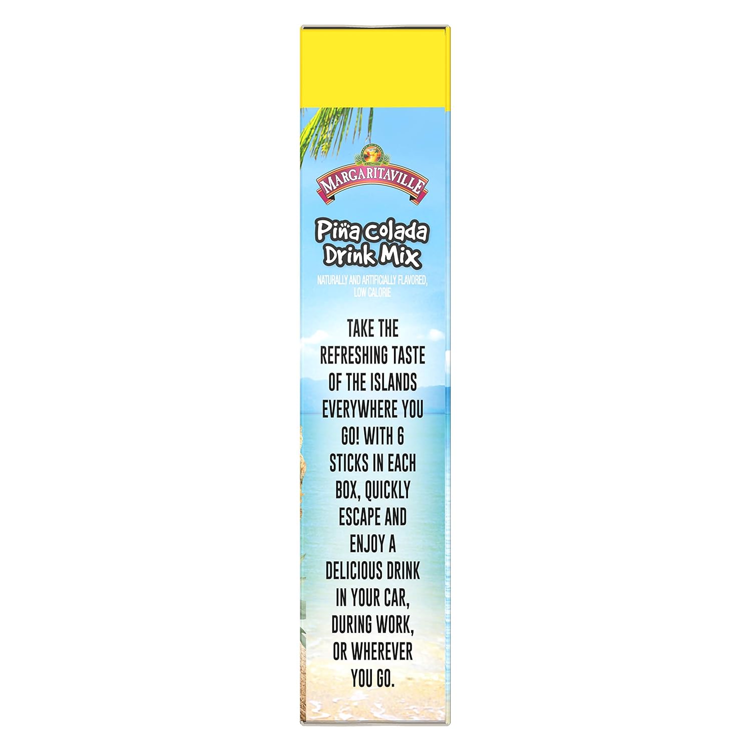 Water Drink Mix Powder Sticks Pina Colada 6 Count A7k