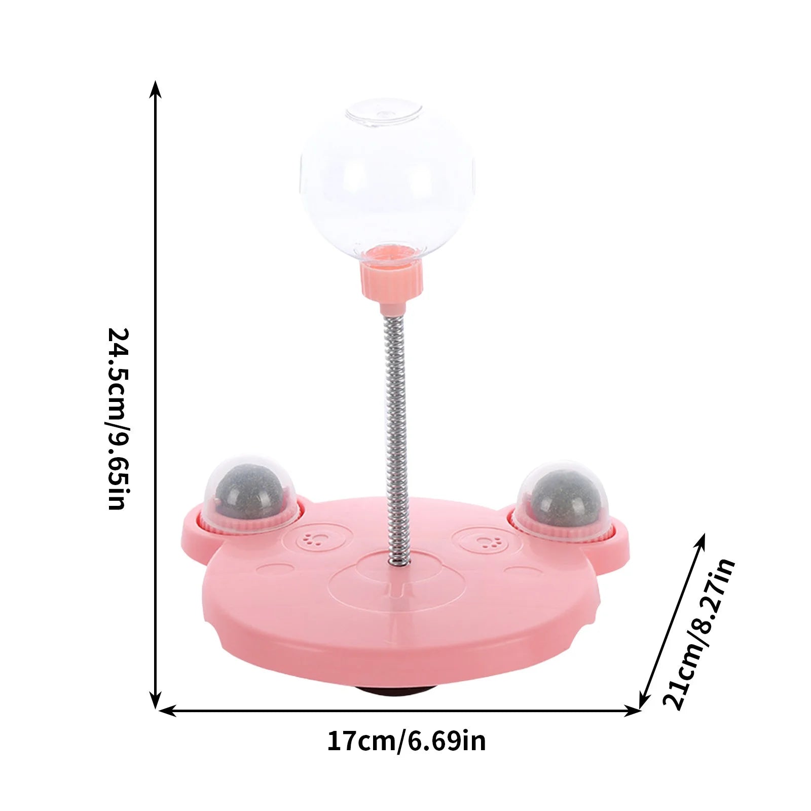 Cat Treat Dispenser Interactive Slow Feeder Toy a7