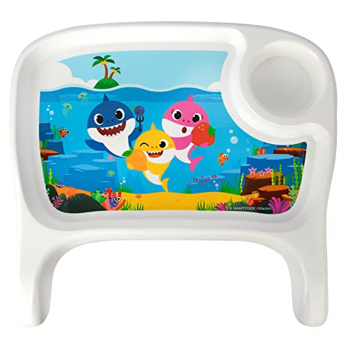 Baby Shark Booster Seat with Adjustable Tray Portable Dining Table Travel up to 50 lbs a7
