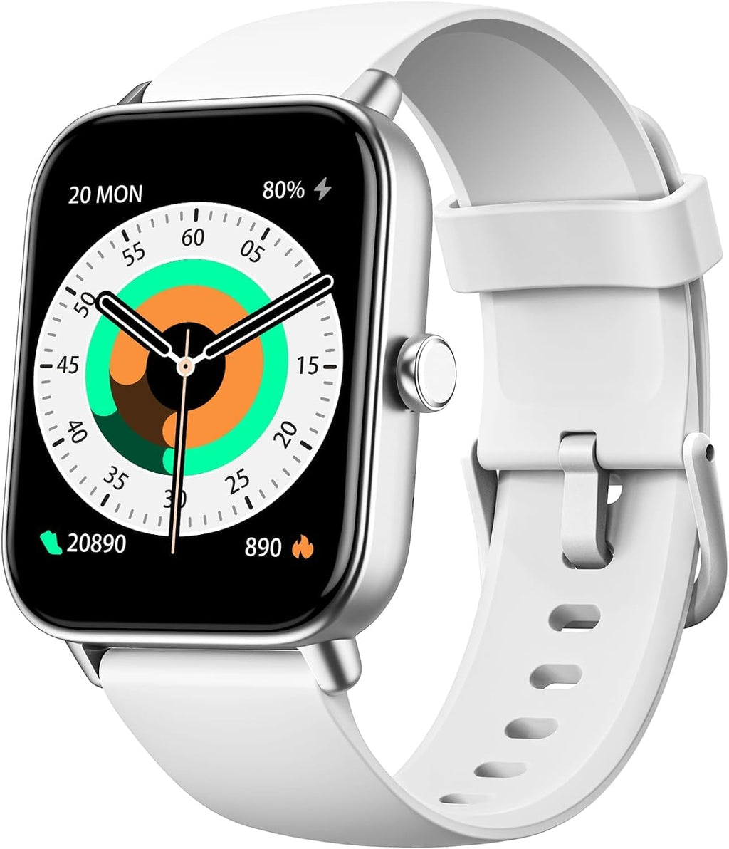 Smart Watch 1.8" Touchscreen Fitness Tracker Blood Oxygen Heart Rate Monitor k7p