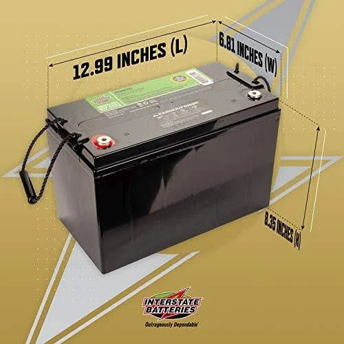12V 110Ah Deep Cycle Battery for Solar RV DCM0100 k7