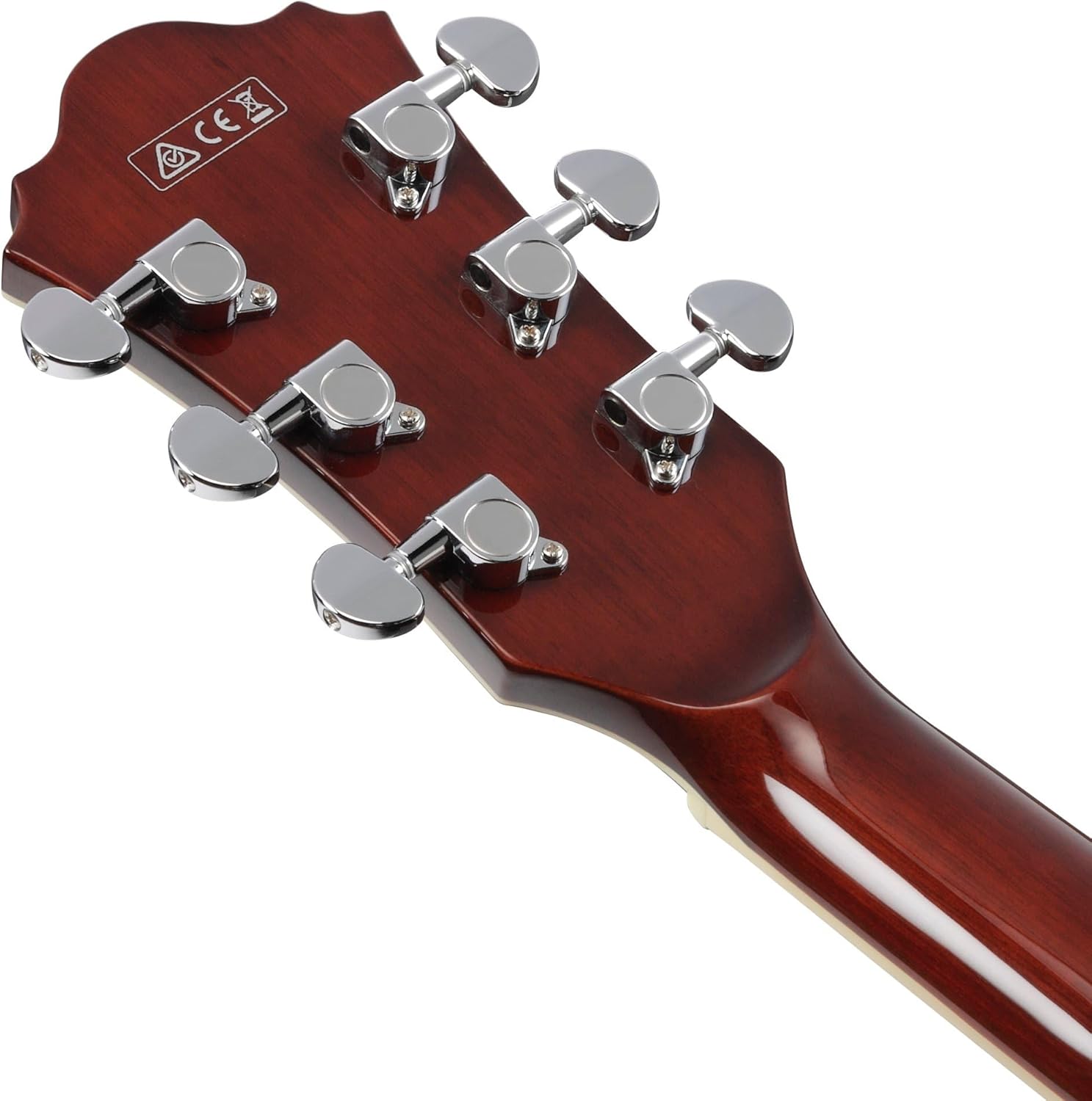 Semi-Hollow Electric Guitar Transparent Indigo Fade k7