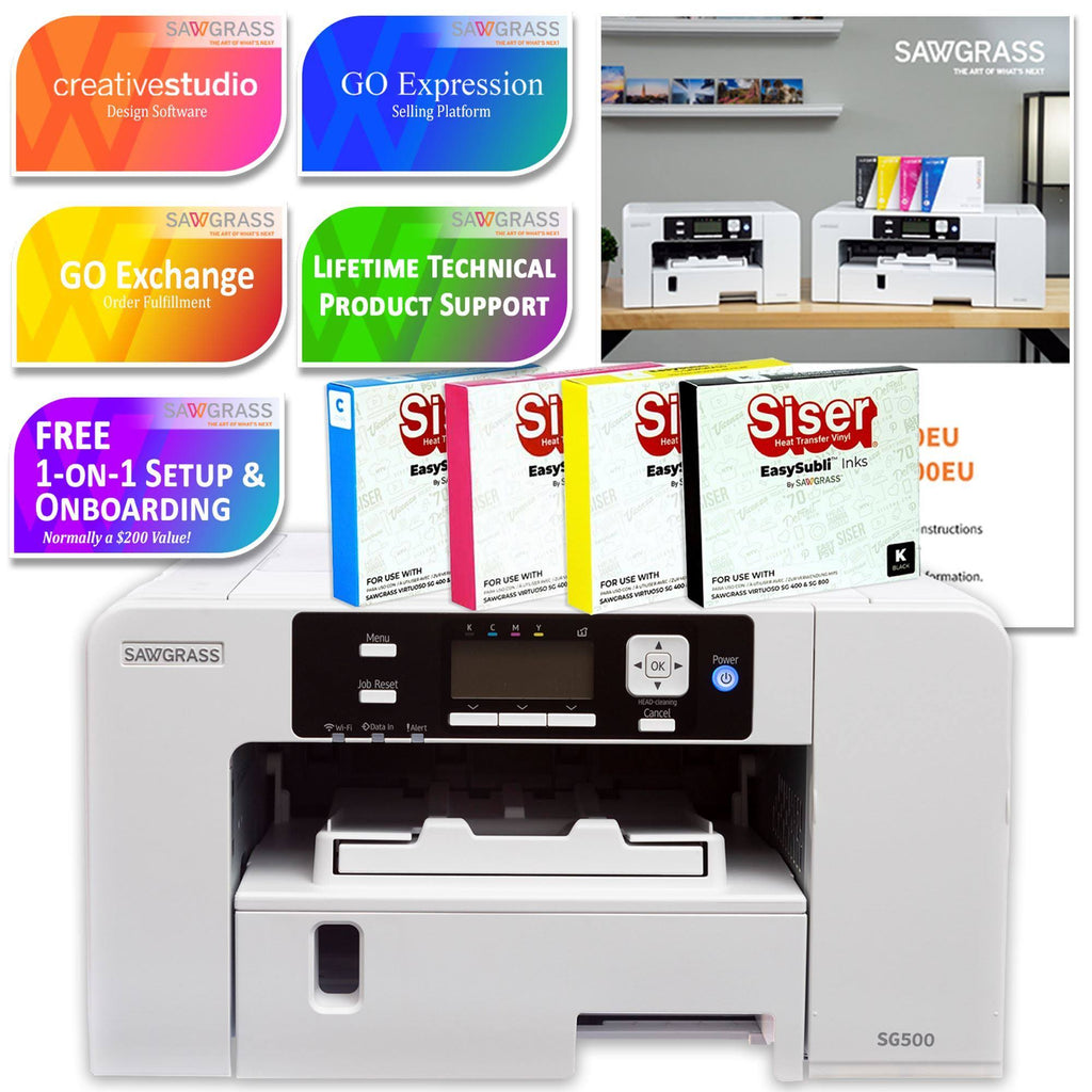Sublimation Printer & Cameo 4 Bundle k7