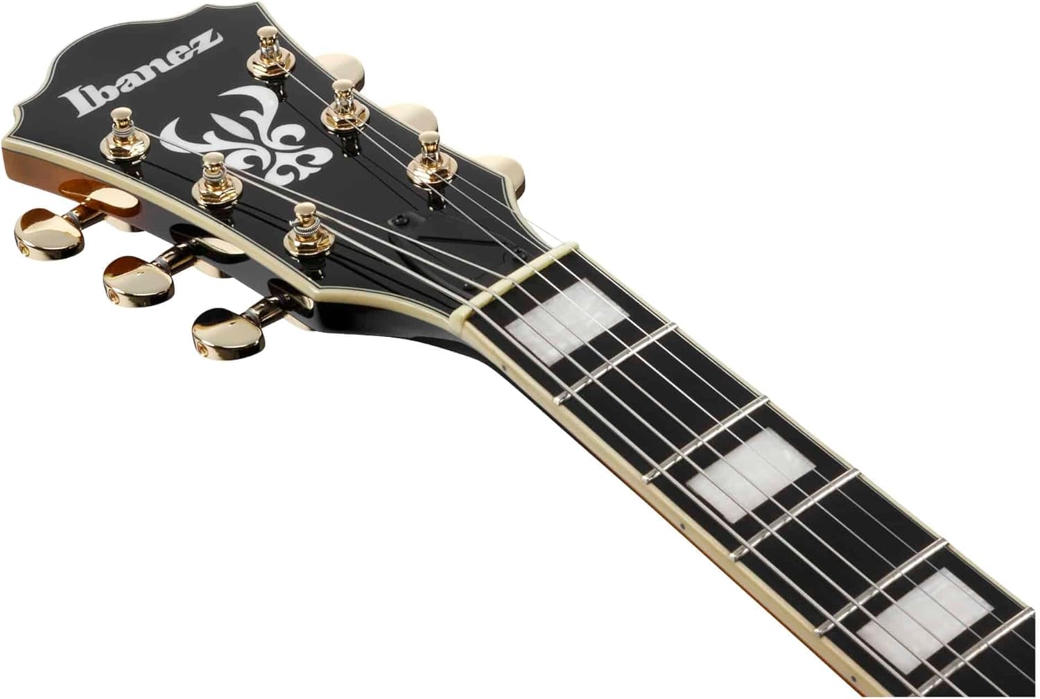 Semi-Hollow Electric Guitar Sunburst k7m