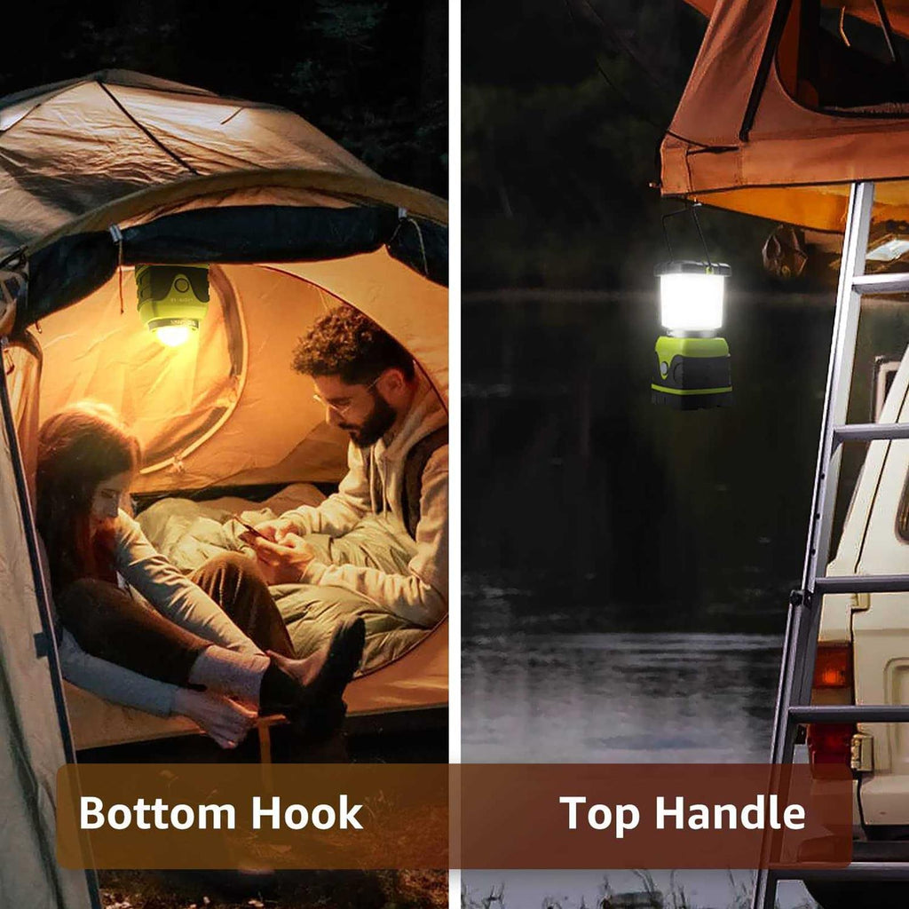 LED Camping Lantern Battery Powered 1000LM 4 Modes k7