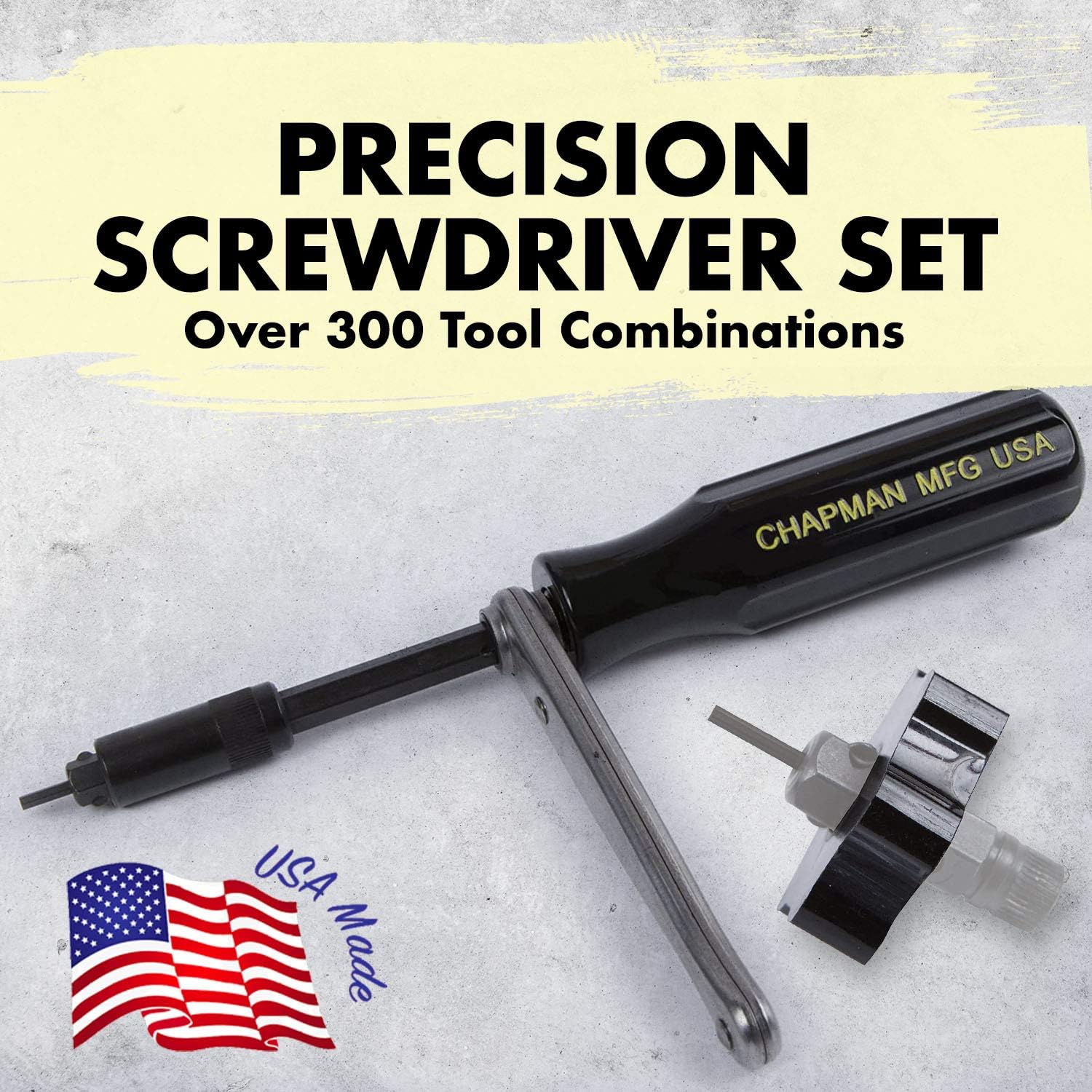 Screwdriver Set with 24 Insert Bits and Mini Ratchet Tool k7m