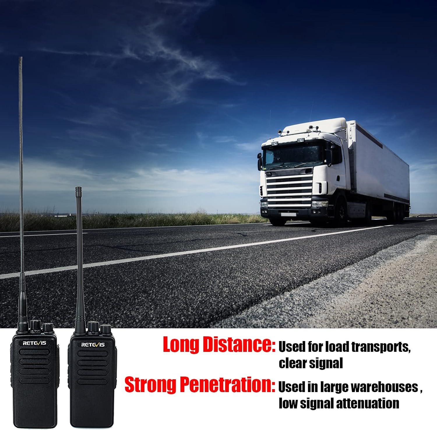 Walkie Talkies Long Range Heavy Duty 4 Pack k7m