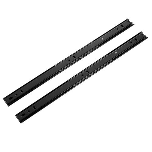 Sliding Drawer Rail Cold Rolled Steel Cabinet Hardware 16 Inch a7