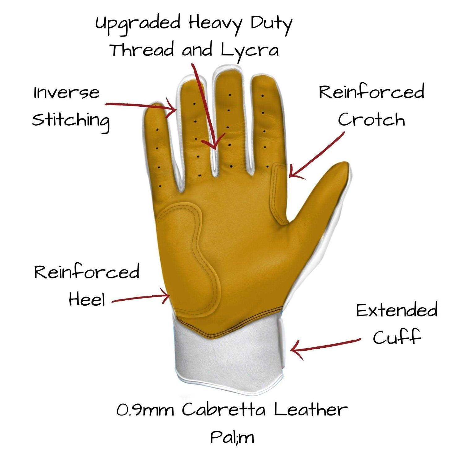Batting Gloves Short Cuff Pro k7m
