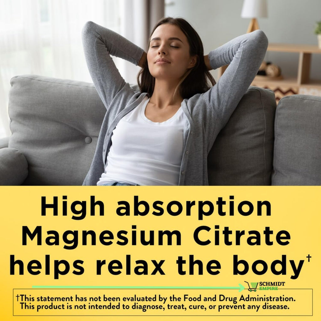 Magnesium Citrate 250 mg Softgels 180 Count a7
