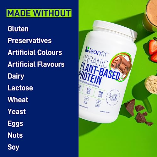 Organic Plant Protein Powder Natural Chocolate 7k