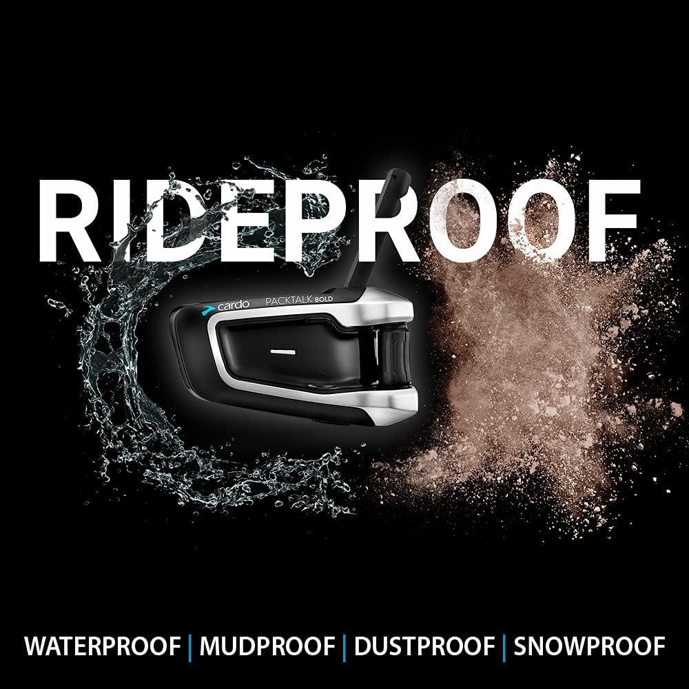Motorcycle Bluetooth Communication Headset Black Single Pack a7