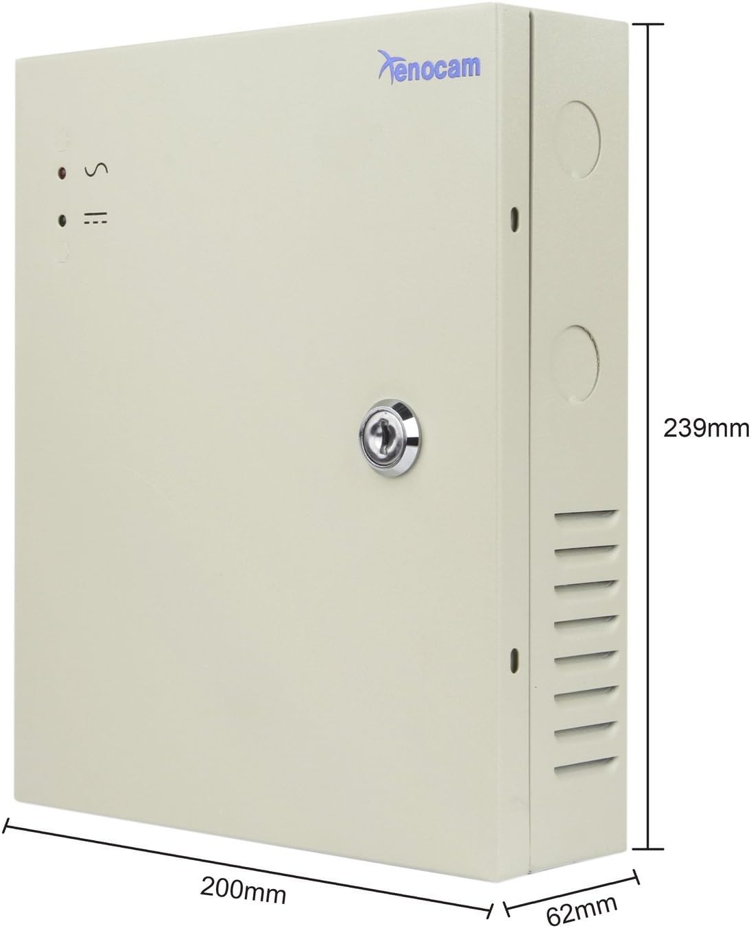 8 Channel 12V DC 5A Power Supply Box for CCTV DVR Security System k7m