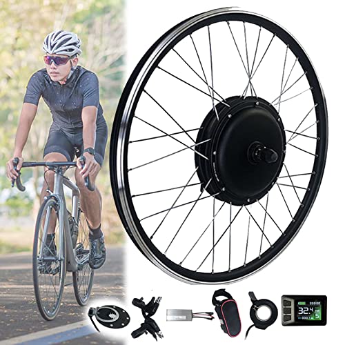 lectric Bike Conversion Kit, 48V 1000W 1500W Rear Drive Hub Motor, 20" 24" 26" 27.5" 28" 29" Rear Wheel, Waterproof Ebike Conversion Kit with Intelligent Controller,48V1500W-27.5inch