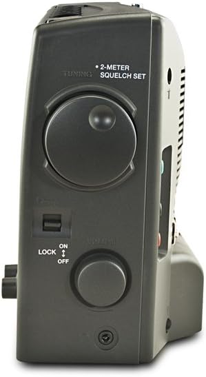 CCRadio-2E Portable AM FM Weather Radio 2-Meter Ham Band Black k7