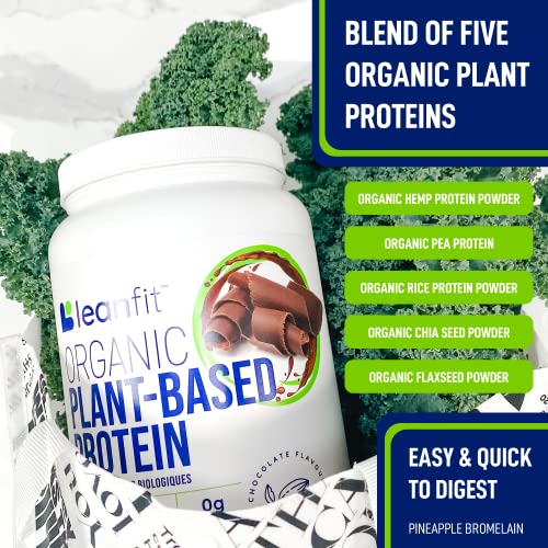 Organic Plant Protein Powder Natural Chocolate 7k