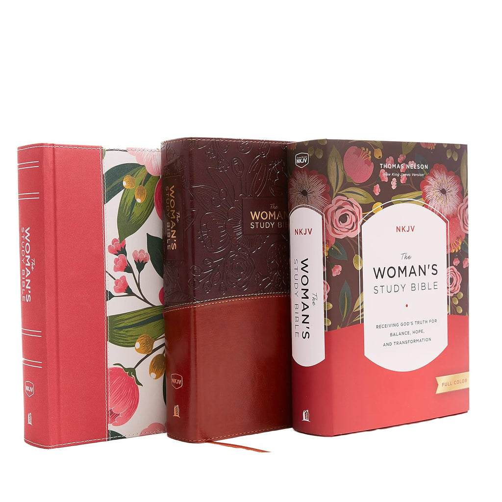 Woman's Study Bible Hardcover Red Letter Full-Color Edition k7m