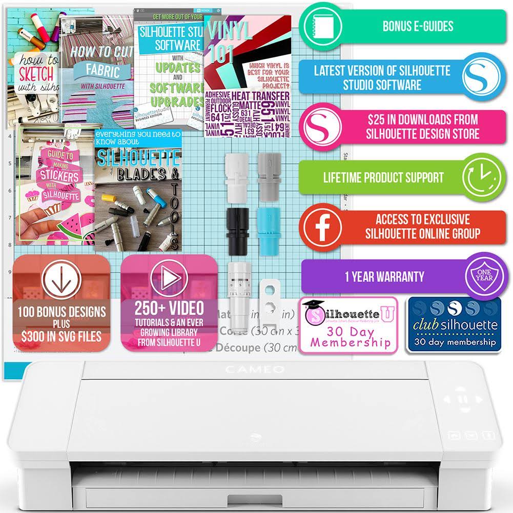 Sublimation Printer & Cameo 4 Bundle k7