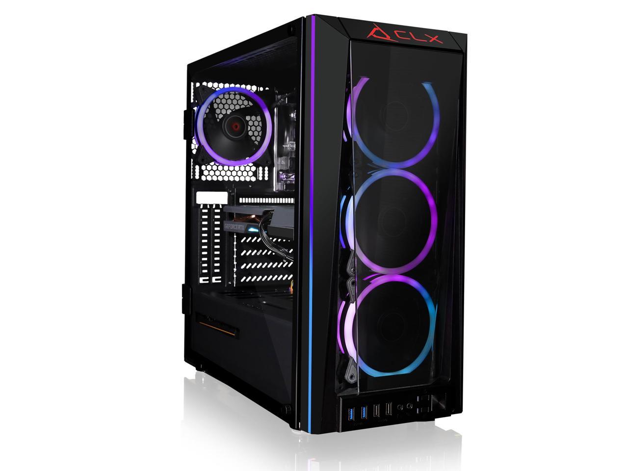 Gaming Desktop Liquid Cooled Intel Core i7 32GB DDR4 RTX 3060 500GB SSD 4TB HDD Windows 11 k7