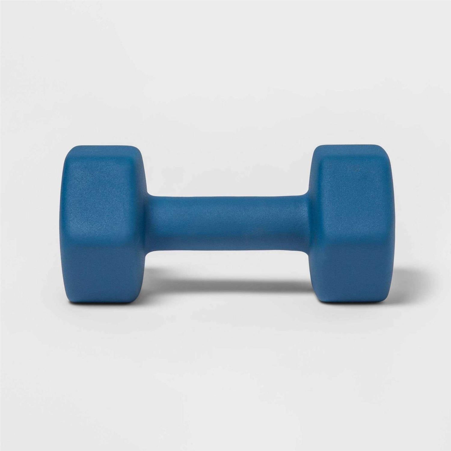 Neoprene Dumbbell 20lbs Blue k7m