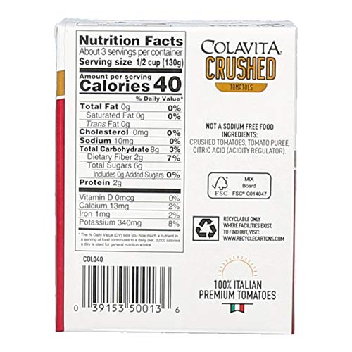 Crushed Tomatoes 13.76 oz Pack of 16 k7m