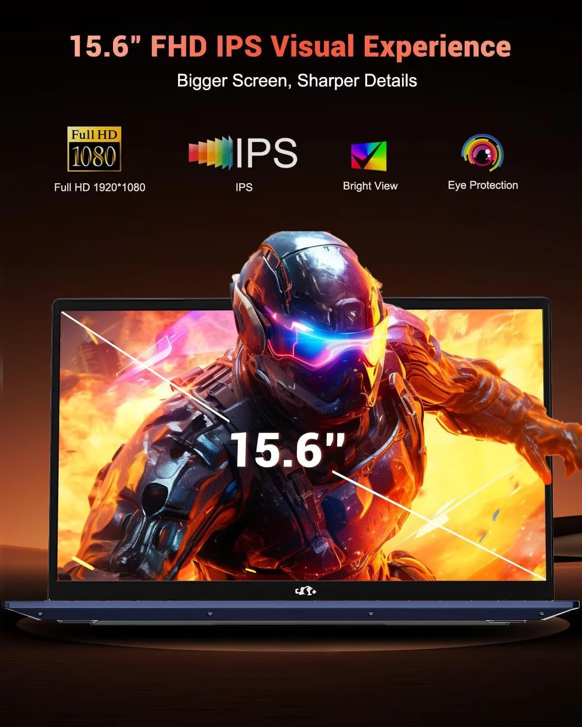 15.6" Gaming Laptop IPS FHD 32GB DDR5 2TB SSD k7