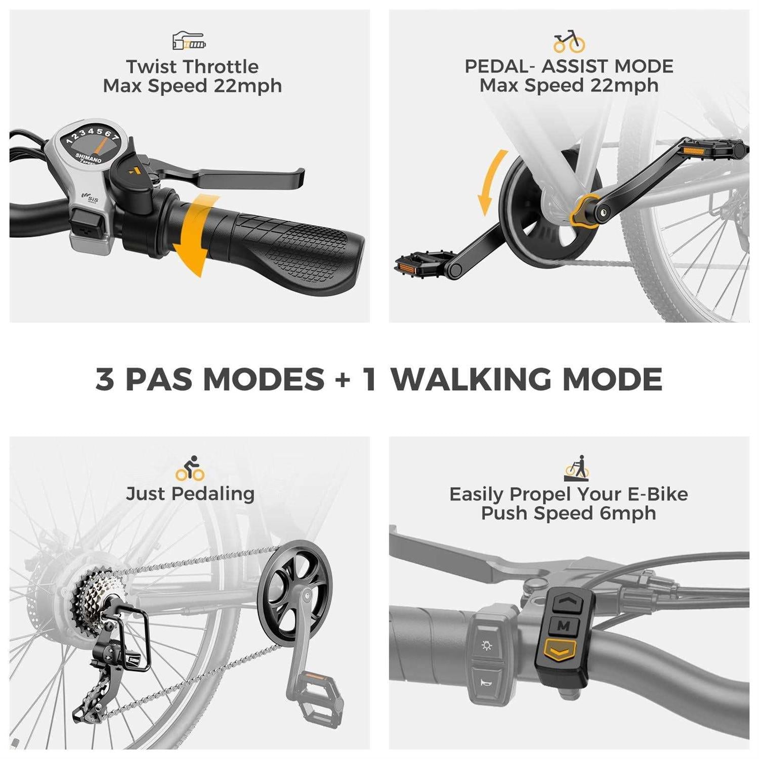Electric Bike for Adults 500W Motor a7