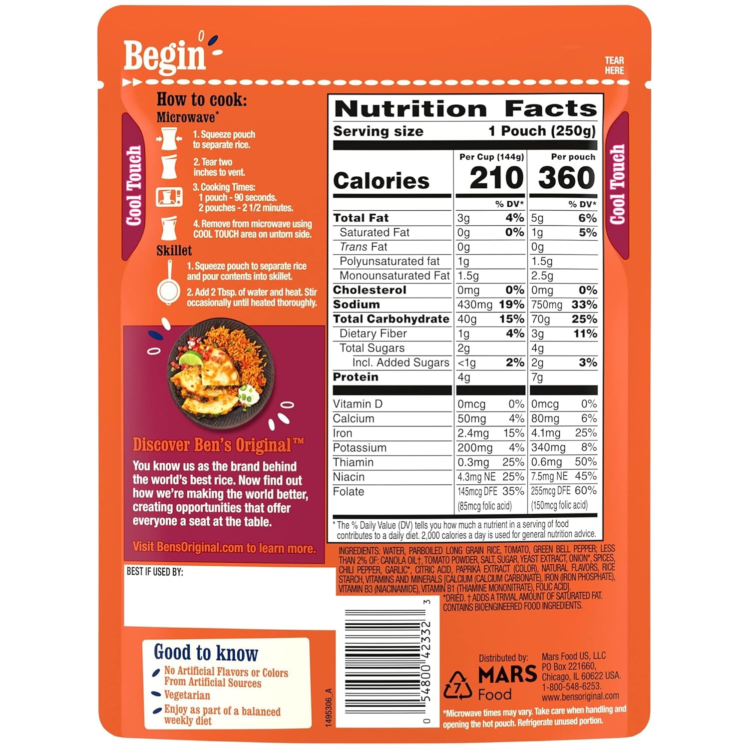 Spanish Style Rice 8.8 oz 6 Pack k7