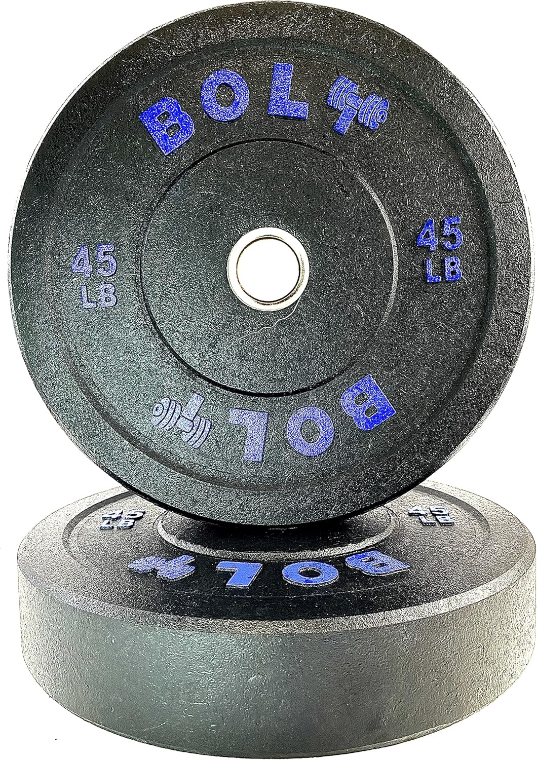 Crumb Bumper Plate Set 260 Lb for Weightlifting and Gym Home Use k7