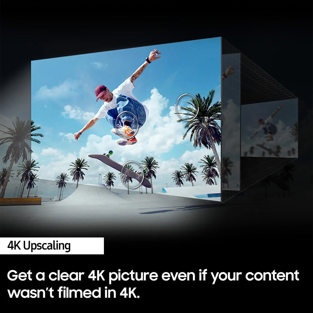 98 Inch Flat Screen UHD Smart TV HDR a7