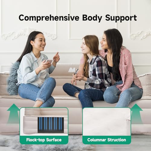 Inflatable Chair Sofa Camping Lounger with Pump a7