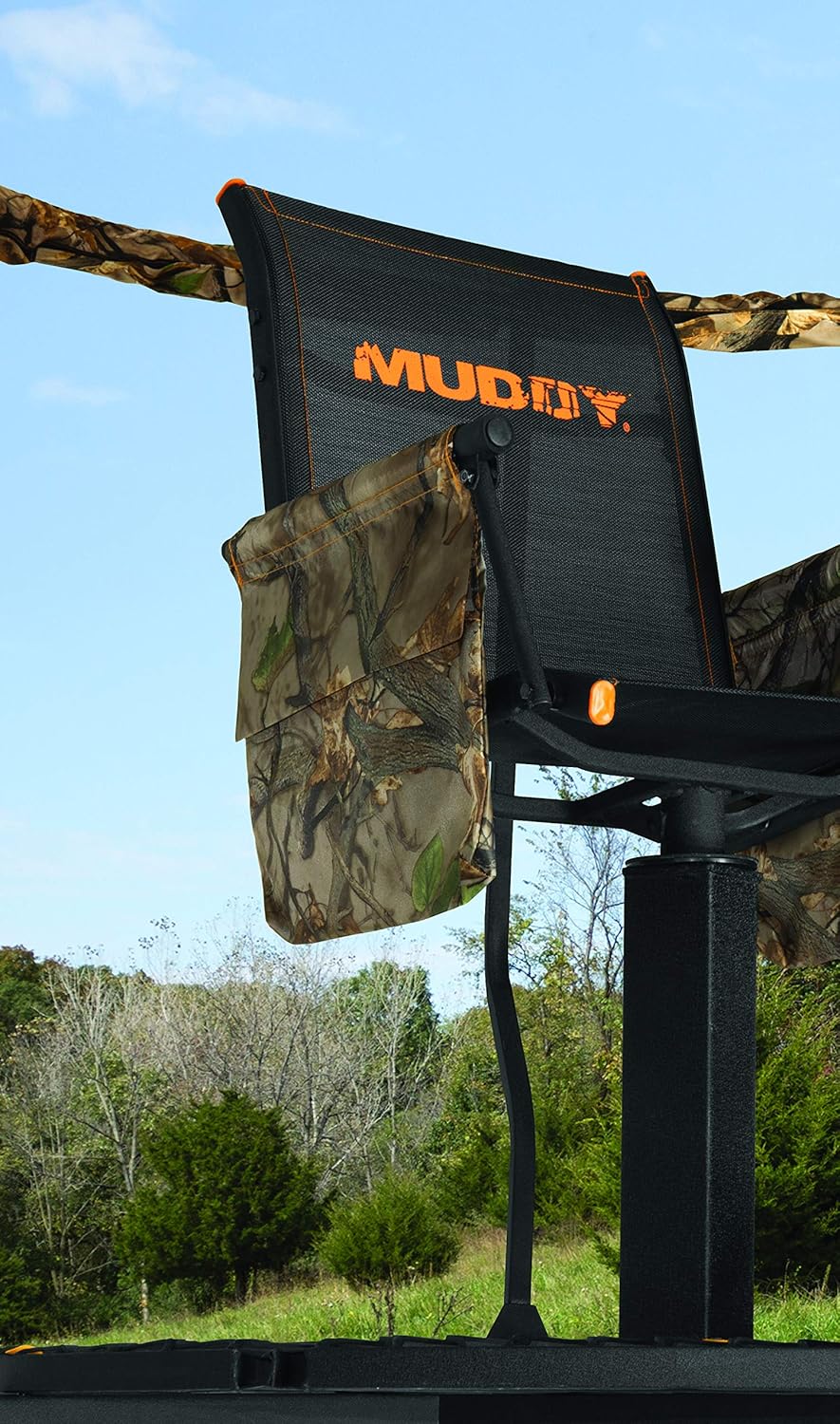 Outdoor Hunting Tripod Stand with 360-Degree Seat, 300 lb Capacity k7m