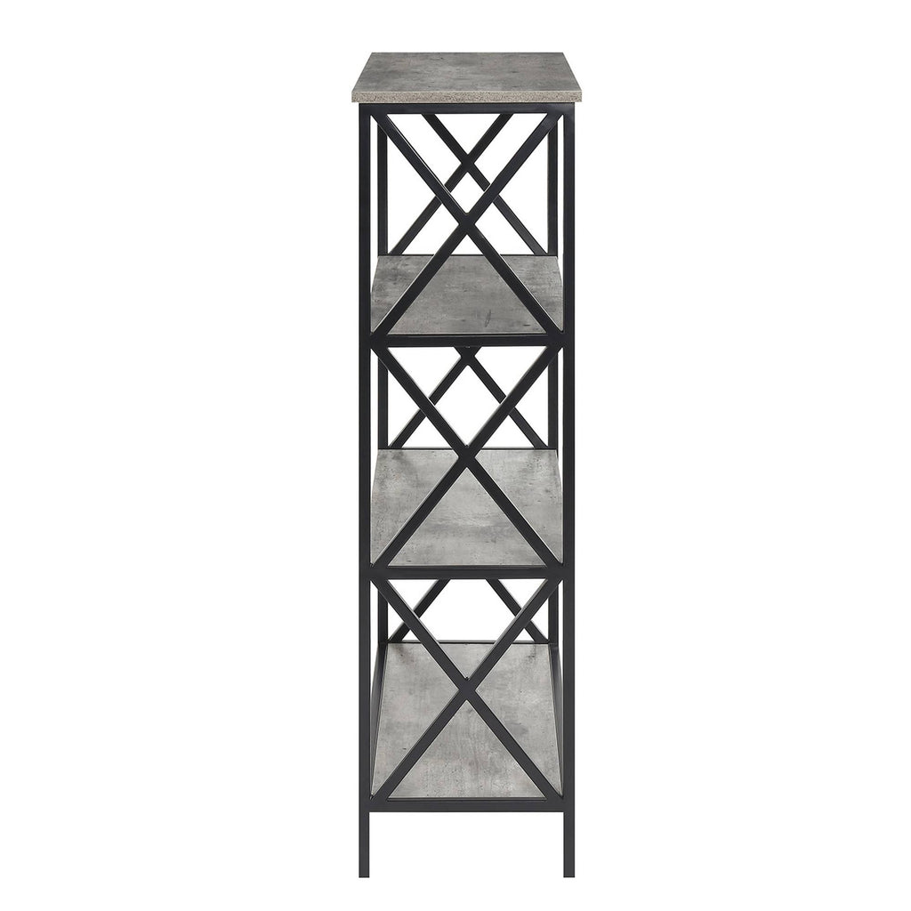 Bookcase 4 Tier Faux Birch a7