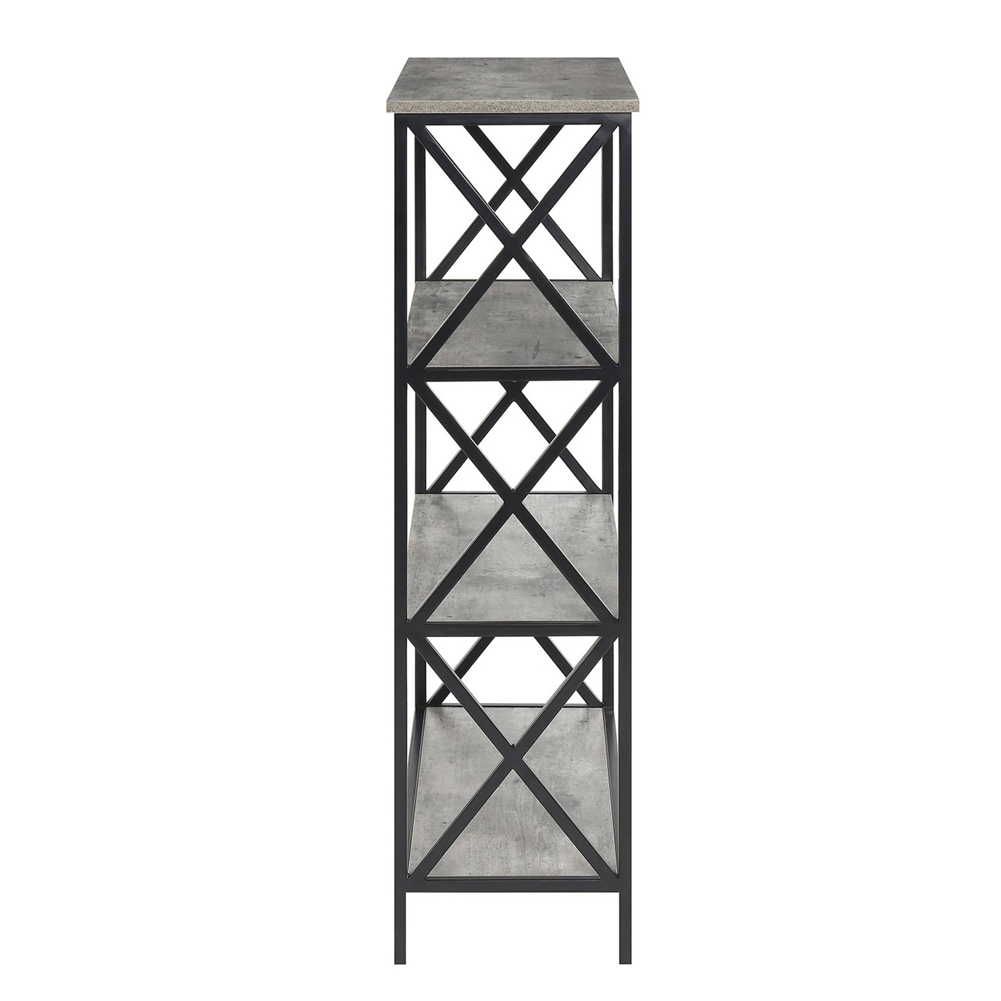 Bookcase 4 Tier Faux Birch a7