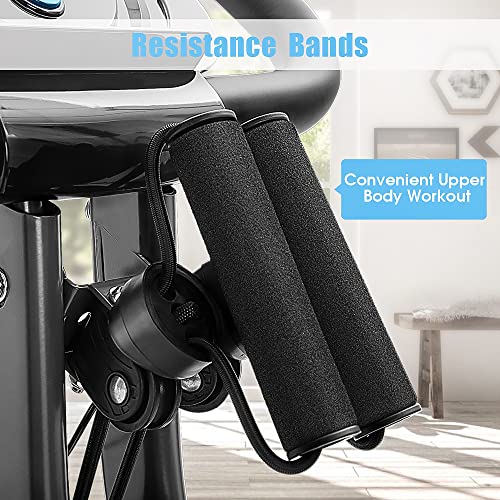 Exercise Bike 2-in-1 Magnetic Resistance Foldable Indoor Cycling k7