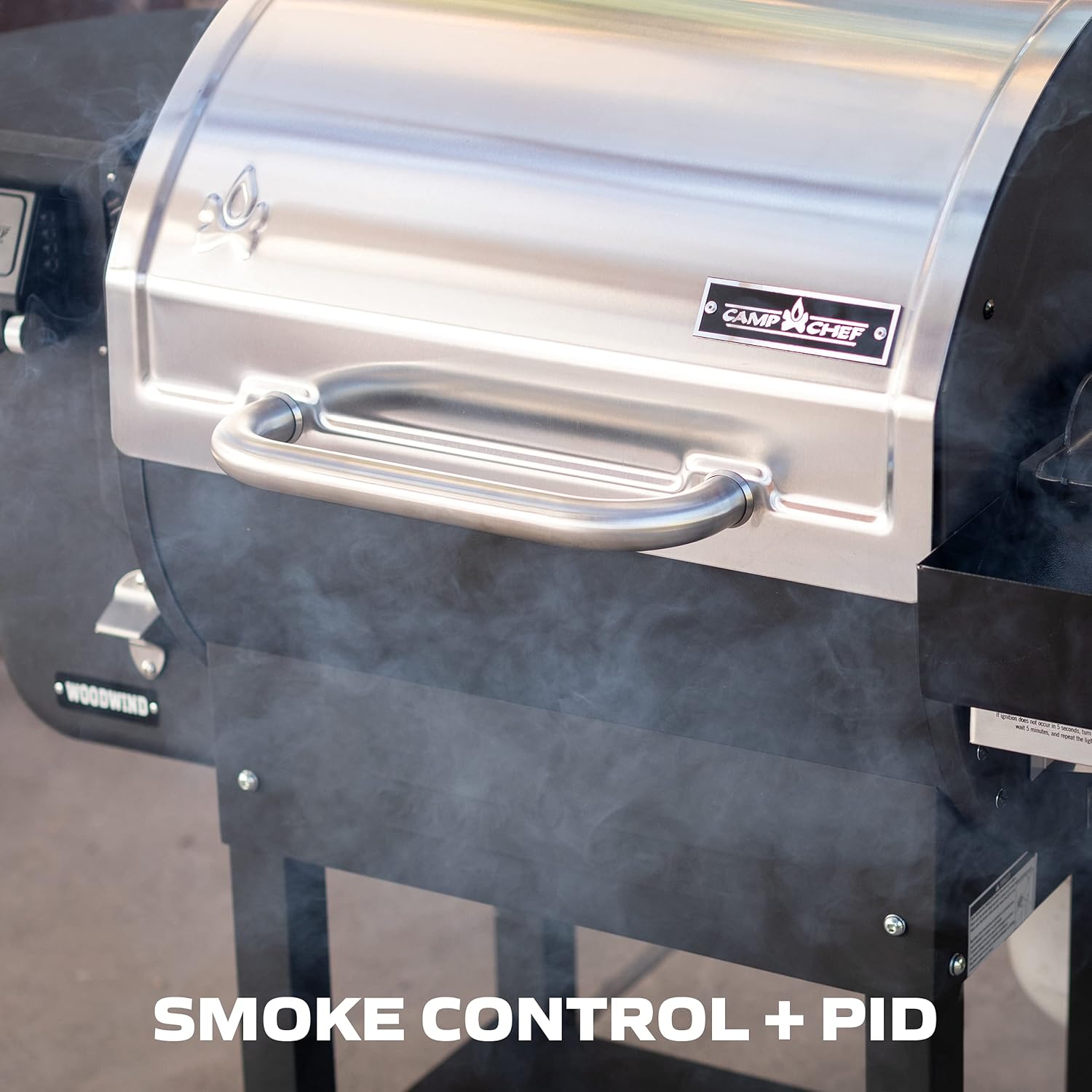 Woodwind Pellet Grill & Smoker with Sidekick 36 inch a7