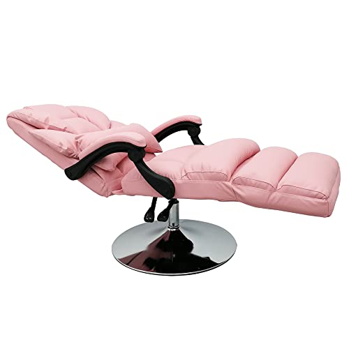 Facial Salon Chair Multipurpose Tattoo Chair 360 Swivel Adjustable Spa Bed Purple a7