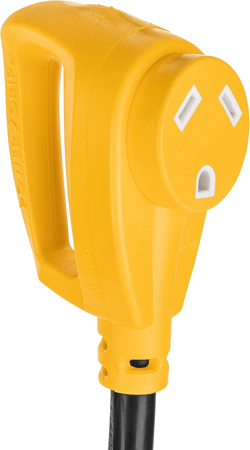 Camco 50ft Heavy-Duty 30-Amp RV Extension Cord k7